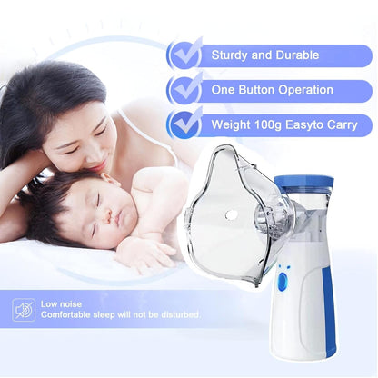 Portable Nebulizer Machine For Adult & Kids